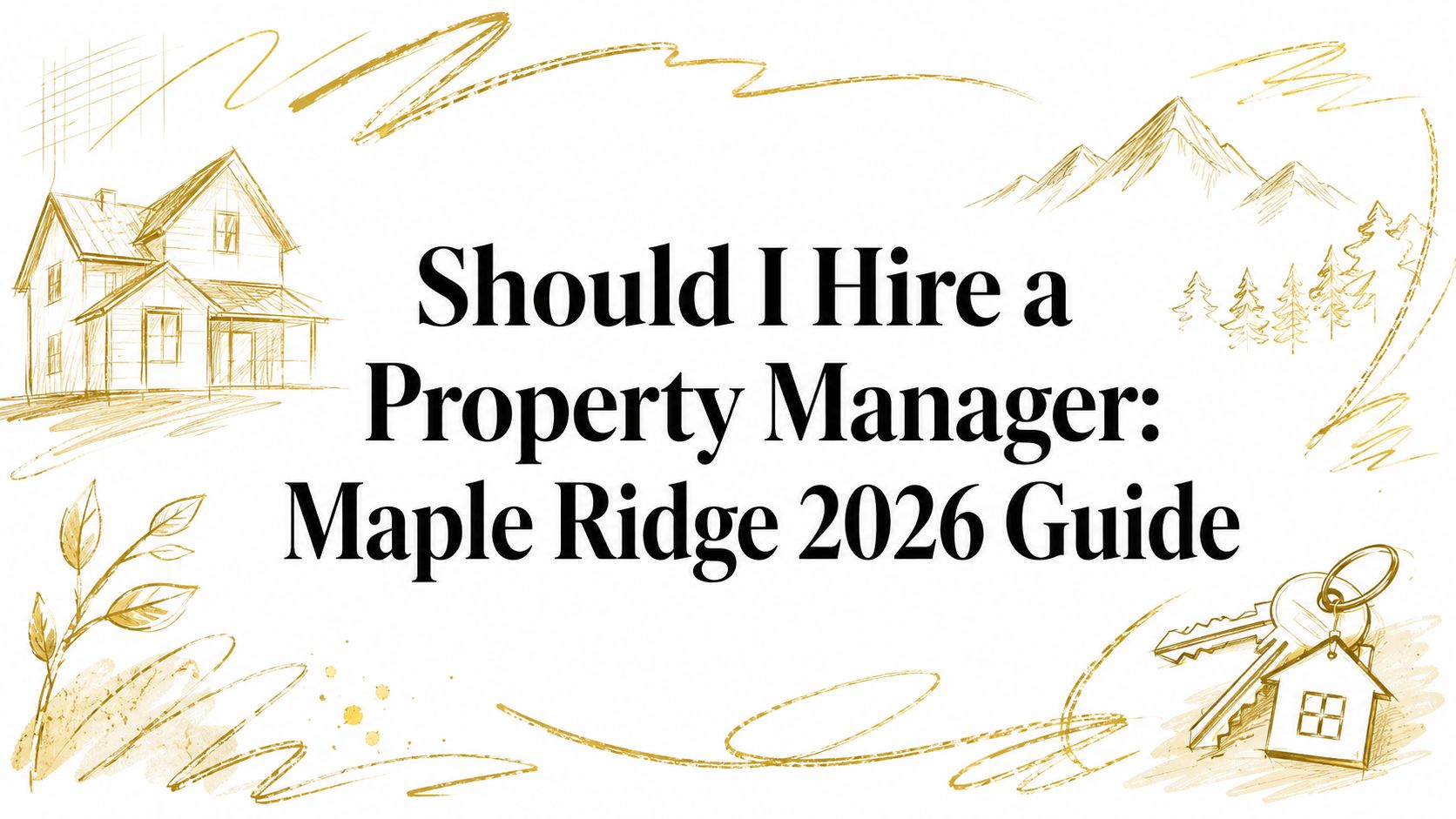 Should I Hire a Property Manager: Maple Ridge 2026 Guide